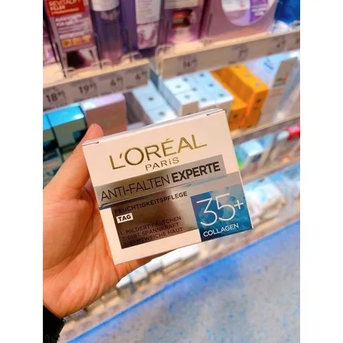 Kem dưỡng da LOREAL dành cho tuổi từ 35 đến trên 55 tuổi, giúp da săn chắc, giảm nếp nhăn