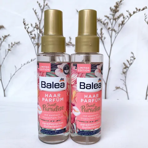 Nước hoa cho tóc Balea hương hoa ngọt ngào, chai xịt 100ml