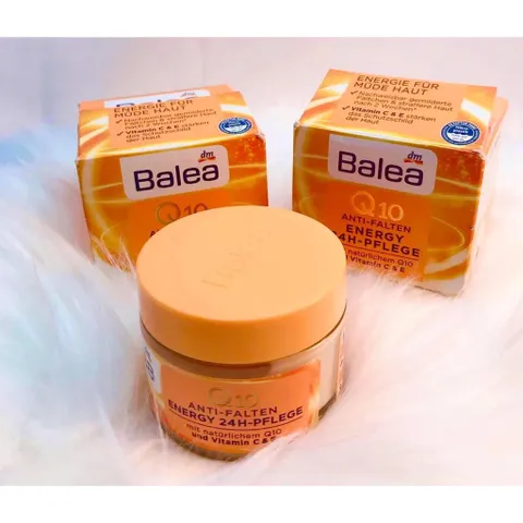 Kem dưỡng da Balea Q10 Anti Falten Energy 24h Pflege chống lão hóa, giảm nếp nhân, dưỡng ẩm,bảo vệ da 24h