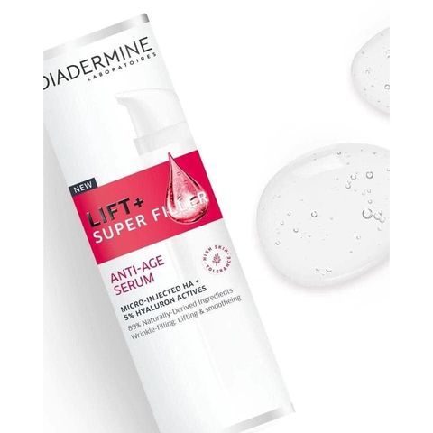 Serum Diadermine Lift+ Super Filler,giúp trắng da, chống lão hóa, tuýp 30ml