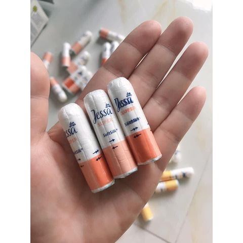 Băng vệ sinh TAMPON JESSA sẵn loại 4 giọt 56 cái  và 3 giọt 80 cái