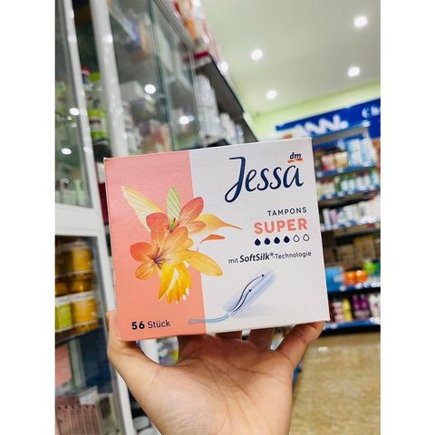 Băng vệ sinh TAMPON JESSA sẵn loại 4 giọt 56 cái  và 3 giọt 80 cái