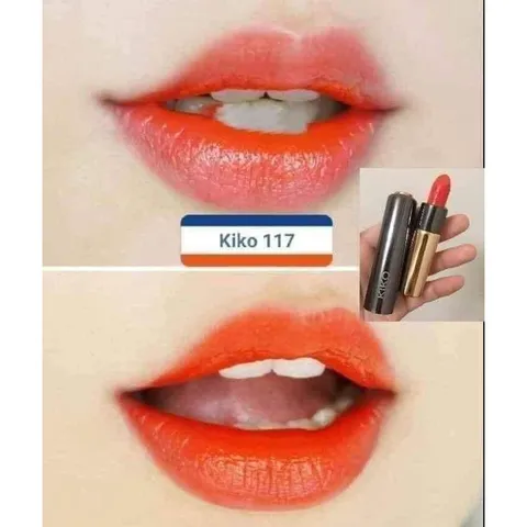 Son môi KIKO 117 Cam đỏ
