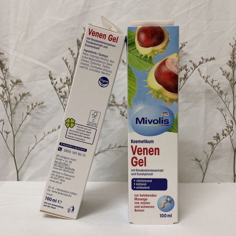 Kem bôi chống giãn tĩnh mạch MIVOLIS, tuýp 125ml