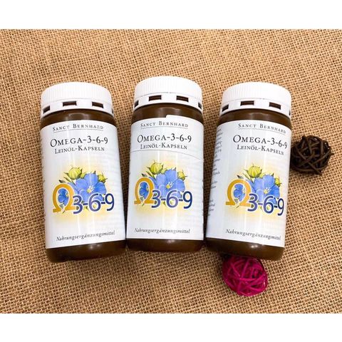 Viên uống bổ sung OMEGA 3-6-9 SANCT BERNHARD giúp tăng cường sức khỏe