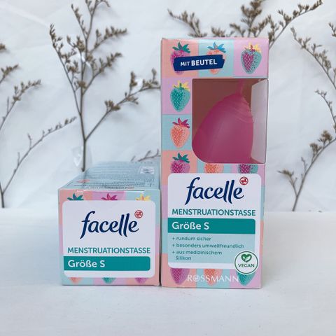 Cốc Nguyệt San Facelle silicone đủ Size S/M