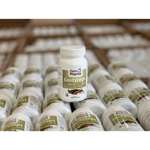 Viên uống đông trùng hạ thảo ZEIN PHAMAR hỗ trợ đau lưng,mỏi gối...lọ 120 viên
