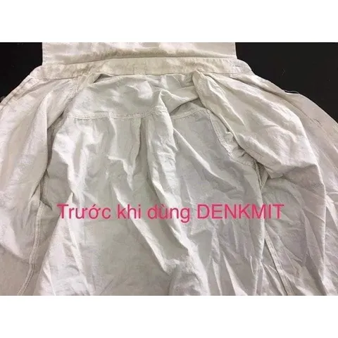 Bột tẩy trắng quần áo Denkmit Wasche Weiss, gói 50g