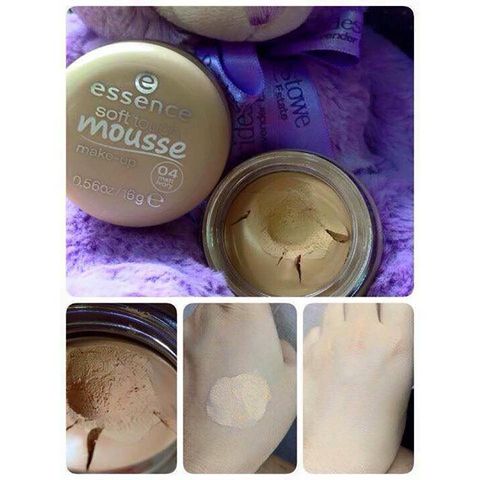 Kem phấn Essence mousse, tông sáng số 04