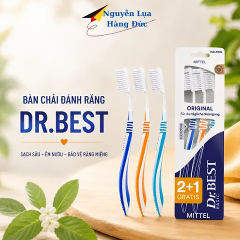Bàn chải Dr. Best sét 3 cái