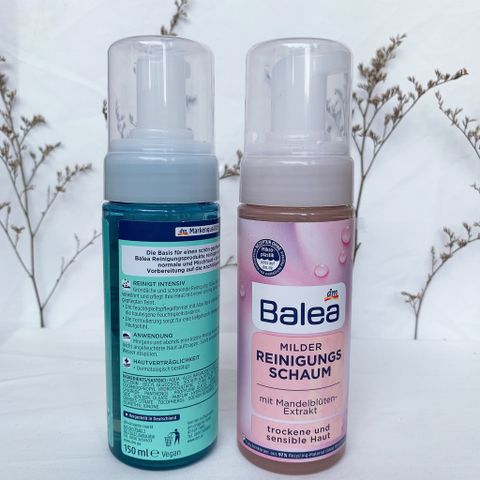 Sữa rửa mặt tạo bọt BALEA cho da thường,da dầu và da hỗn hợp, da khô và da nhạy cảm, 150ml