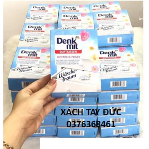 Túi thơm quần áo Denkmit, 1 hộp 4 túi thơm