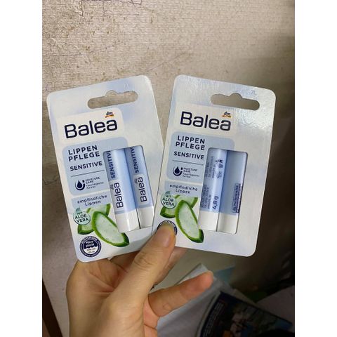 Son dưỡng môi Balea lô hội dưỡng ẩm môi, giảm khô nứt nẻ
