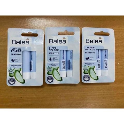 Son dưỡng môi Balea lô hội dưỡng ẩm môi, giảm khô nứt nẻ