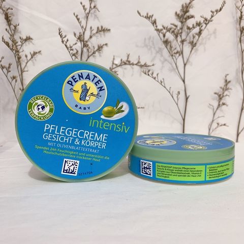 Kem dưỡng da chuyên sâu Penaten Pflegecreme Intensiv cho mặt & body cho bé yêu