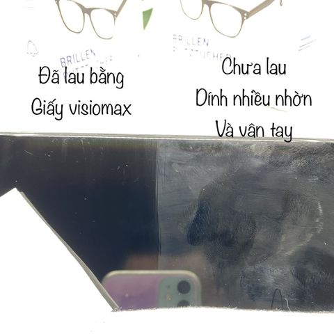 Giấy lau kính VISIOMAX, làm sạch vết mờ trên mặt kính