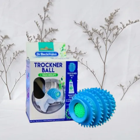 Bóng giặt sấy quần áo Dr Beckmann, chống nhăn, nước xả vải đậm đặc