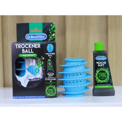 Bóng giặt sấy quần áo Dr Beckmann, chống nhăn, nước xả vải đậm đặc
