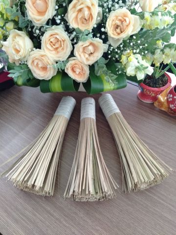 Chổi Tre Chùi Chảo , Cọ Nồi Chảo Sắt (TH619)