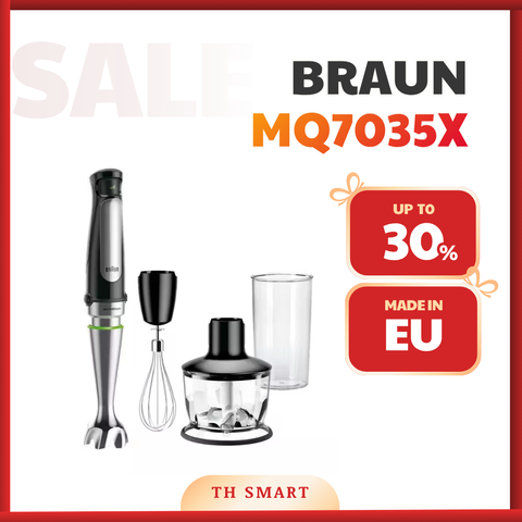 Máy Xay Cầm Tay Đa Năng BRAUN Multiquick 7 MQ7035X Công Suất 1000W