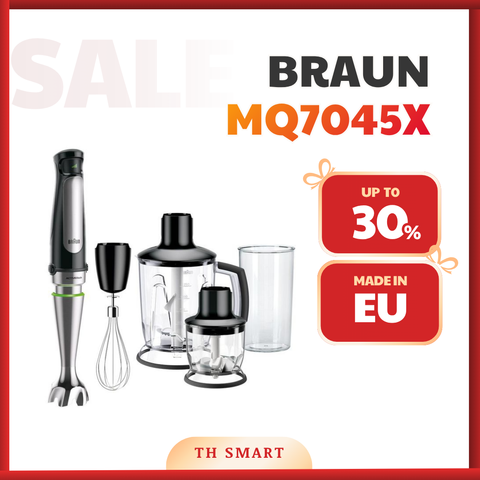 Máy Xay Cầm Tay Đa Năng BRAUN Multiquick 7 MQ7045X Công Suất 1000W