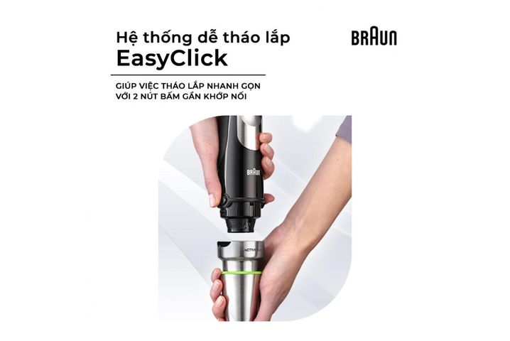 Máy Xay Cầm Tay Đa Năng BRAUN Multiquick 7 MQ7045X Công Suất 1000W