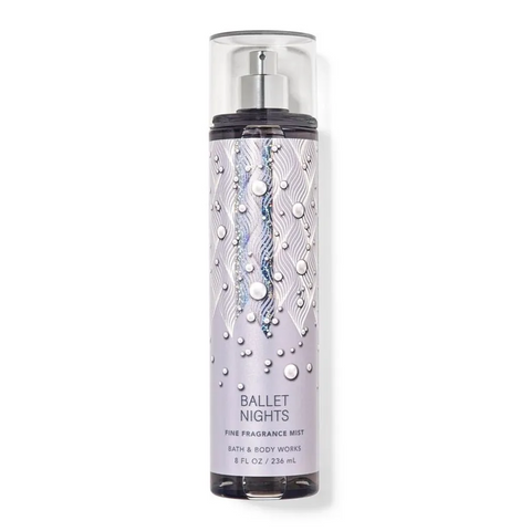 (Hàng Chuẩn) Xịt Thơm Toàn Thân Bath & Body Works Ballet Nights Fine Fragrance Mist 236ml Chính hãng