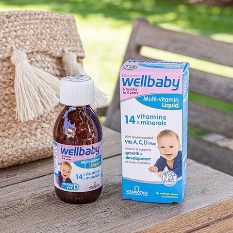 VITAMIN TỔNG HỢP WELLBABY MULTI VITAMIN LIQUID 150ML CHO BÉ TỪ 6 tháng -4 tuổi
