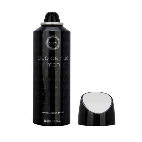 (Hàng Chuẩn) Xịt Thơm Toàn Thân Armaf Club De Nuit Perfume Body Spray Cho Nam - Hương Gỗ Cay Sang Trọng, Thiết Kế Cầm Nắm Tiện Lợi 200ml Chính hãng