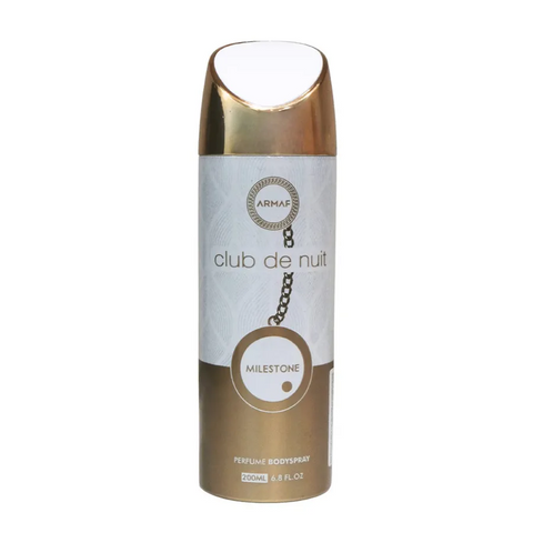 (Hàng Chuẩn) Xịt Thơm Toàn Thân Unisex Armaf Club De Nuit Milestone Body 200ml Chính hãng