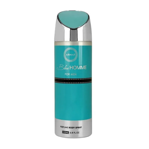 (Hàng Chuẩn) Xịt Thơm Toàn Thân Nam Armaf Blue Homme For Men Body Spray 200ml Chính hãng