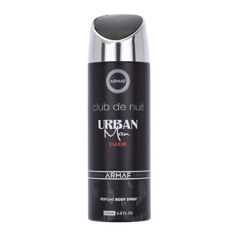 (Hàng Chuẩn) Xịt Thơm Toàn Thân Nam Armaf Club De Nuit Urban Man Elixir Perfume Body Spray 200ml Chính hãng