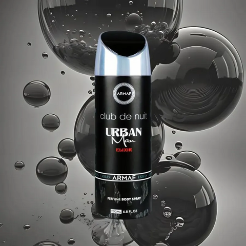 (Hàng Chuẩn) Xịt Thơm Toàn Thân Nam Armaf Club De Nuit Urban Man Elixir Perfume Body Spray 200ml Chính hãng