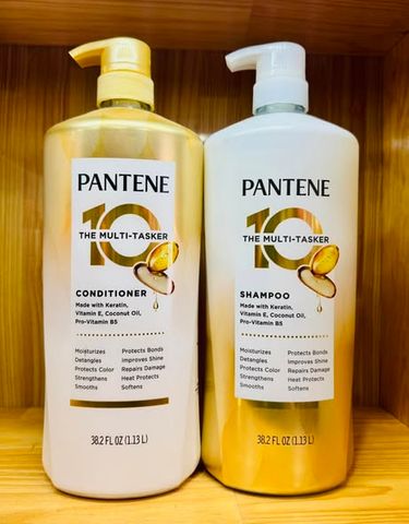 Pantene the Multi-Tasker 10 Shampoo & Conditioner Set 1.13L