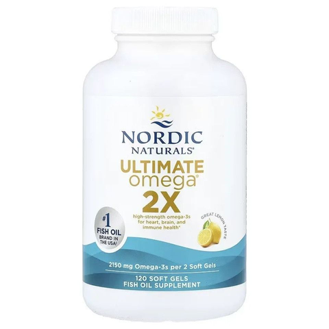 Dầu cá Omega-3 Nordic Naturals Ultimate Omega 2X (2150mg) 120