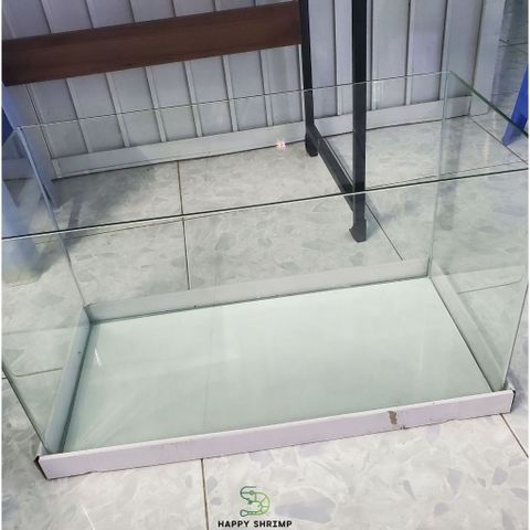 Hồ Đúc Uốn Cong Cạnh Kính Trong Suốt | Dùng Làm Bể Thuỷ Sinh, Cá Cảnh, Nuôi Tép