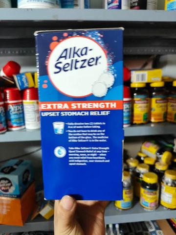 Viên sủi giảm ợ nóng Alka Seltzer Extra Strength 72 Effervescent Tablets 752314