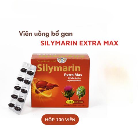 Viên uống bổ gan SILYMARIN EXTRA MAX,giúp tăng cường chức năng gan, thanh nhiệt, giải độc, mát gan
