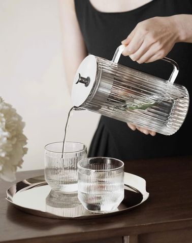 Sét bình nước kèm cốc 3 món Lamome Decor
