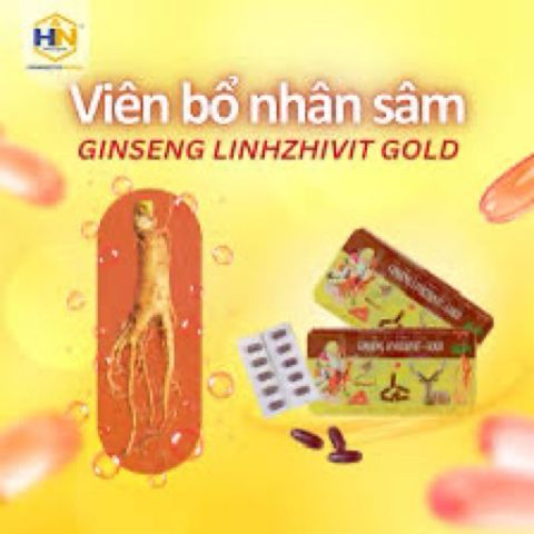 TPBVSK Ginseng Linhzhivit Gold, Ginseng Linhzhivit Gold, tăng cường sức đề kháng, hỗ trợ ăn ngon ngủ ngon, hỗ trợ giảm mệt mỏi, hỗ trợ suy nhược cơ thể, bổ sung năng lượng, tăng cường sức khỏe, hỗ trợ