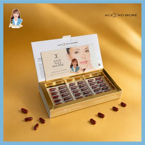 Viên uống tế bào gốc nhau thai cừu New Zealand Age No More Ovine Placenta 13.500MG 60 viên
