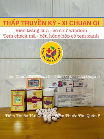 Thấp Truyền Kỳ Hộp 33 Viên  Xi Chuan Qui Hongkong