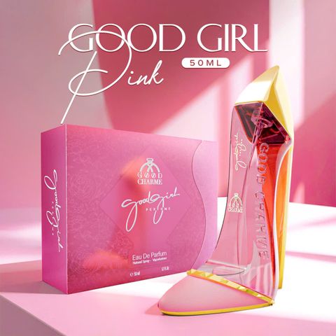 Nước hoa nữ Charme Good Girl Pink 50ML gợi cảm quyến rũ