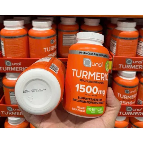 BOT tinh chất nghệ Qunol Turmeric 1500mg Mỹ 220 viên