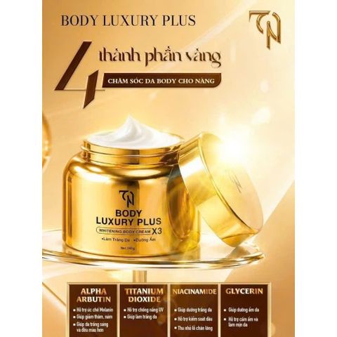 Kem Body Collagen X3 Luxury  - Dưỡng Da Trắng Sáng, Mềm Mịn, Mỹ Phẩm Chính Hãng Đông Anh, Hương Saffron Sang Trọng