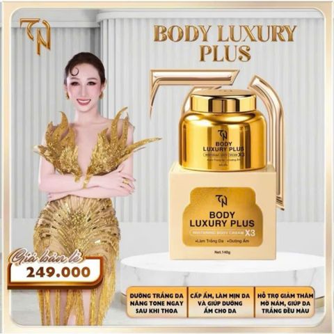 Kem Body Collagen X3 Luxury  - Dưỡng Da Trắng Sáng, Mềm Mịn, Mỹ Phẩm Chính Hãng Đông Anh, Hương Saffron Sang Trọng