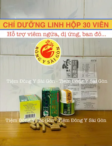 Chỉ Dưỡng Linh - Ze Yang Lin Kapsul Hộp 30 Viên Malaysia - Tiệm Đông Y Sài Gòn