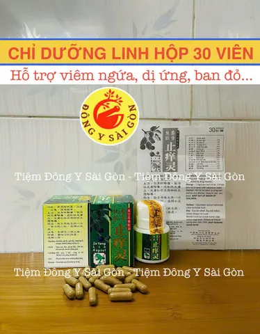 Chỉ Dưỡng Linh - Ze Yang Lin Kapsul Hộp 30 Viên Malaysia - Tiệm Đông Y Sài Gòn