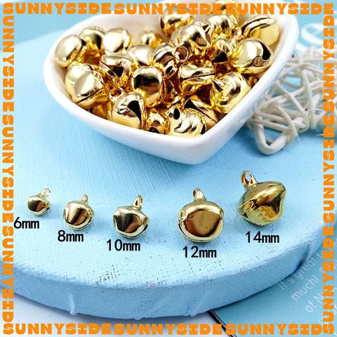 20 Cái Chuông Mini 6mm-8mm-10mm-12mm-14mm Trang Trí Thủ Công Handmade DIY, Làm Lục Lạc Chó Mèo, thú cưng