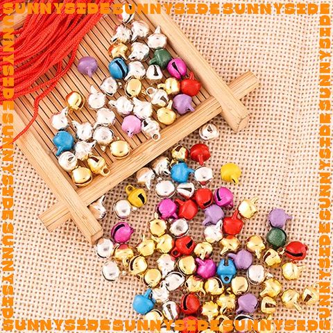 20 Cái Chuông Mini 6mm-8mm-10mm-12mm-14mm Trang Trí Thủ Công Handmade DIY, Làm Lục Lạc Chó Mèo, thú cưng